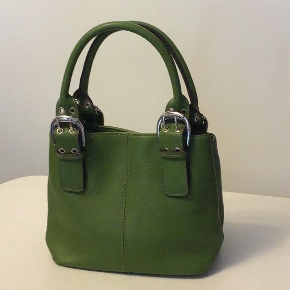 New green Tignanello purse